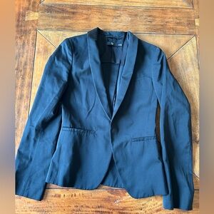 +J Jil Sander for Uniqlo, Elegant Black Women's Blazer, XS